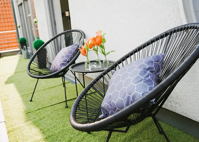 Penthouse Am Dom- Altstadt In 200 M- 4 Dachterrassen, Stilvoll Und Ruhig, 24-7-self Check-in Fuer Bis Zu 6 Personen Lejlighed